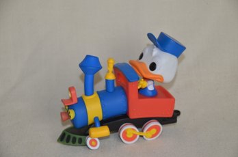 76) Disney Funko Pop Donald Duck Parks Train Conductor Vinyl Figurine