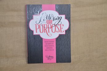 (#47) Book On Hand Lettering Art LETTERING WITH PURPOSE