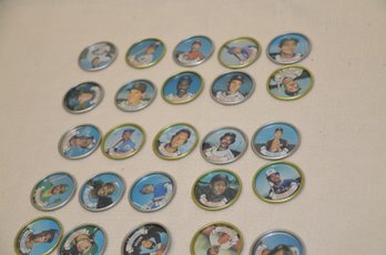 310) Lot Of 25 Baseball Coins Vintage