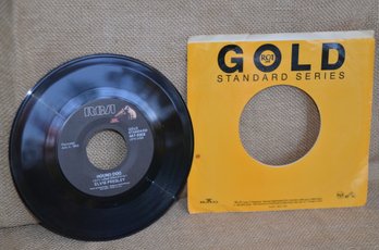 (#89) Vintage 45 Record Elvis Presley Hound Dog