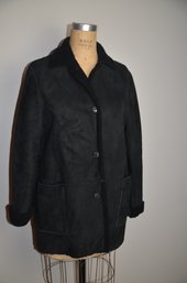 (#128BS) Ruffo Suede Jacket No Size About Small / Medium