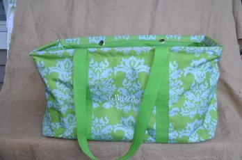 (#132LS) Stella And Dot Handled Storage Bag Grocery Tote