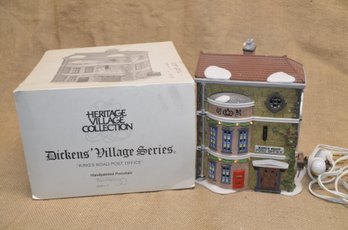 (#11) Dept. 56 KINGS ROAD POST OFFICE House Heritage Dickens Village Series In Orig. Box