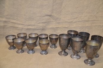 (#21) Silver Plate Cups (18 Of Them) Stamped 9795 / 1847