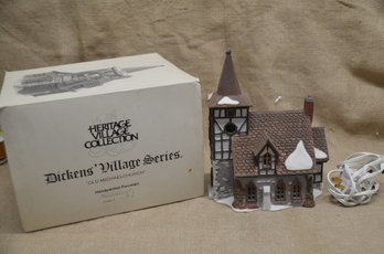 (#13) Dept. 56  OLD MICHAELS CHURCH House Heritage Dickens Village Series In Orig. Box