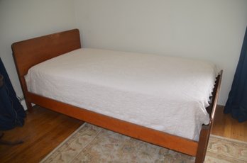 Vintage Twin Bed Frame With Side Rails