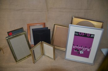 (#154) Assorted Lot Of Picture Frames