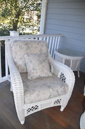 Outdoor Wicker Resin Club Chair