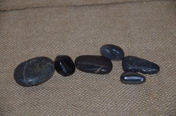 (#97) Black / Gray Gem Stones