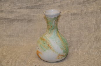 (#26) Vintage Nemadji Pottery Vase USA 7'H