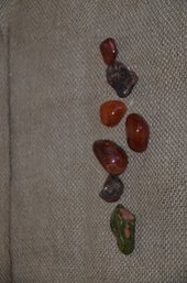 (#98) Brown / Orange Gem Stones