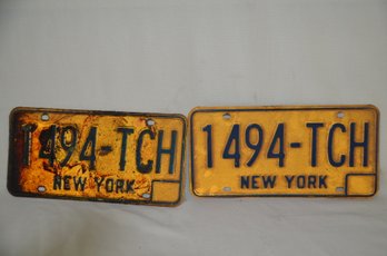 255) New York License Plates