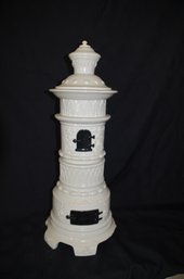 42) Ceramic Decorative Stove ( Missing 1 Foot)