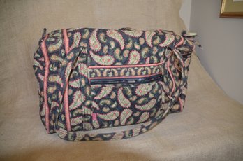 (#261) Maggi B Fabric Over Night Duffle Bag