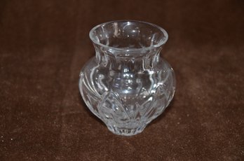 (#145) Waterford? Crystal Bud Vase 3.5'H