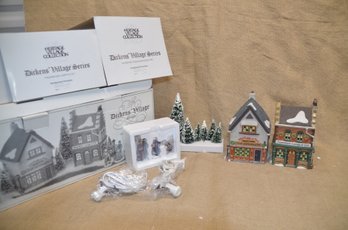 (#21) Dept. 56 Start A Tradition Set Of 13 House Heritage Dickens Village Series (see Description)