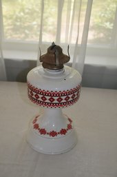 (#71) Vintage Ceramic Oil Lamp