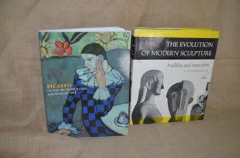 (#109) Coffee Table Books Sculpture And Picasso