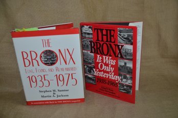 (#113) History Of Bronx Hard Cover Books