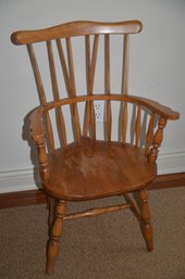 154) Child Wood Arm Chair 12' Seat Height