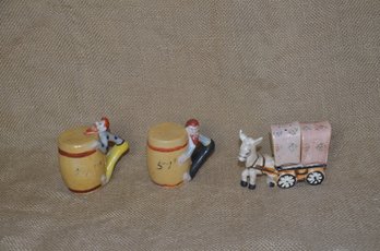 (#102) Mini Japan Salt And Pepper Shakers (2 Sets)