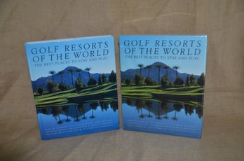 (#116) Coffee Table Golf Resorts Of The World Book (2)
