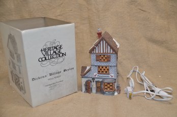 (#27) Department 56 POULTERER House Heritage Dickens Village Series - In Orig. Box