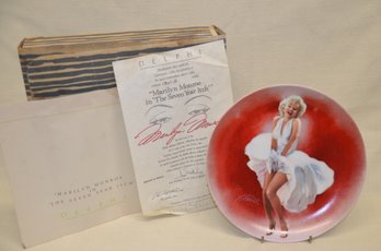 334) Marilyn Monroe In The Seven Year Itch Addition Plate #18011B Limited Edition 1990