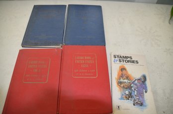 (#81) Vintage Coin And Stamp Reference Books