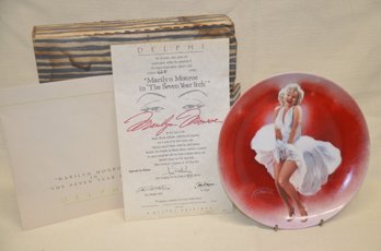 333) Marilyn Monroe In The Seven Year Itch Addition Plate #62E Limited Edition 1990