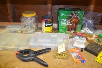 Assorted Lot Of Nuts And Bolts