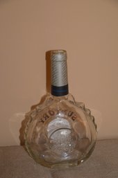 319) Vintage Empty Suntory Brandy Old Type Japan Decanter Bottle