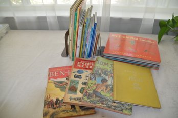 (#83) Lot Of 21 Children Books (some Vintage) Tom Sawyer