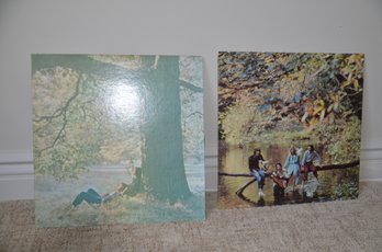 13) Record Albums Lot Of 2 - Paul McCartney Wings Wild Life - John Lennon Ono Band