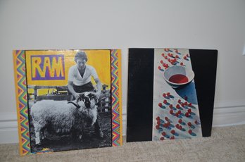 14) Record Albums Lot Of 2 McCartney Albums - Ram - McCartney