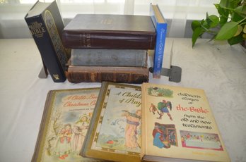 (#89) Religious Books / Bibles / Vintage Children Bible Books