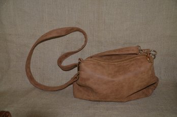 (#134) Small Suede Cross Body Bag