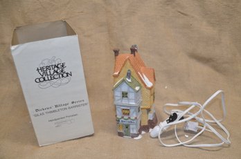 (#39) Department 56 SILAS THIMBLETON BARRISTER House Heritage Dickens Village Series In Orig. Box
