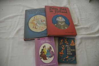 (#92) Vintage Antique Nursery Rhymes Books (holland, France, The Book House ~ Little Women Alcott