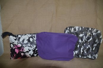 (#137) O Bags (2) And Sephora Clutch Bag Cosmetic Make-up Bag