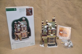 (#42) Department 56 SCROOGE & MARLEY COUNTING HOUSE Heritage Dickens Village Series In Orig. Box