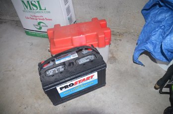 Car Battery With Case