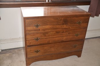 Vintage Wood 3 Drawer Dresser
