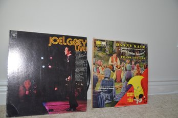 25) Record Albums Lot Of 2: Danny Kaye Hans Christian Andersen - Joel Grey Live