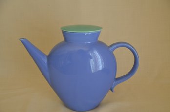 90) Lindt Stymeist Japan Art Deco Style Lavender Tea Pot 8'H