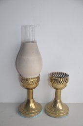 (#90) Vintage Brass Candle Stick Holders