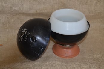 (#21) Vintage Bowling Ball Ice Bucket Plastic