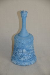 79) Ceramic S. Kirby Embossed Bell 7'H