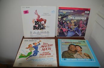 36) Record Albums Broadway Shows Originals Lot Of 4: South Pacific, Music Man, Oklahoma, Bye Bye Birdie