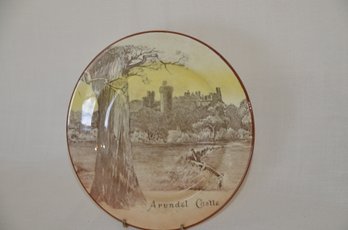 74) Royal Doulton Arundel Castle Decorative Plate 8.5'